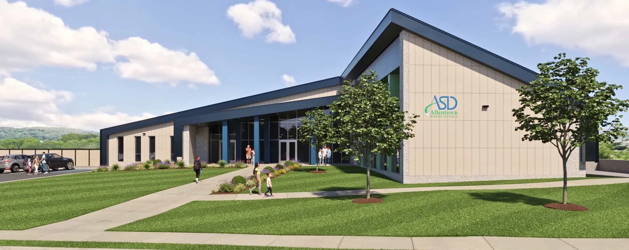 Allentown School District Family and Community Resource Center rendering