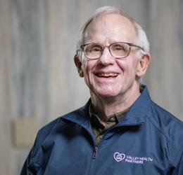 Volunteers like Malcolm West help VHP’s vision become reality.